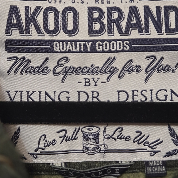 Mens Akoo 4XL Jogging Suit - Picture 7 of 7